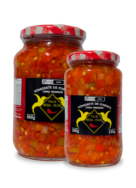 vinagrete de pimenta