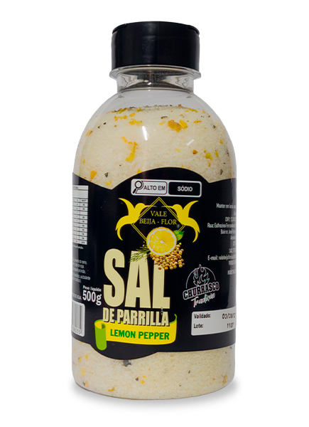 sal de parrilla com lemon pepper